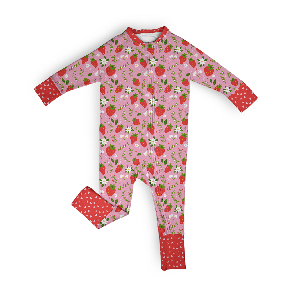Pijama enteriza de pies convertible